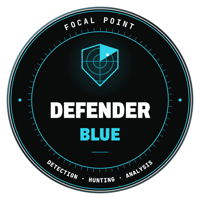 Defender Blue programme badge